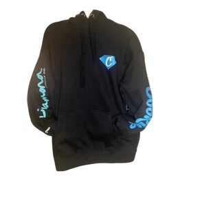 Diamond Supply Co Mens Cookies SF Hippie Hill Hoodie L Black Streetwear Skater
